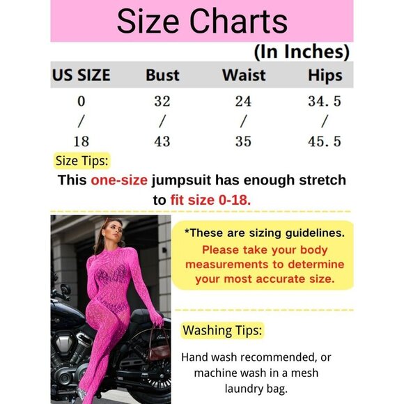 🆕Women Pink Sexy Lace Jumpsuit Leopard Fishnet Bodysuit Outfits Mesh Lingerie - Picture 7 of 7